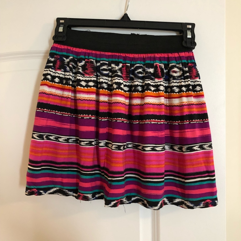 Forever 21 Aztec print skirt